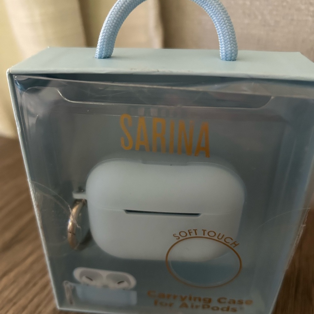 Sarina Soft Touch AirPods Carrying Case